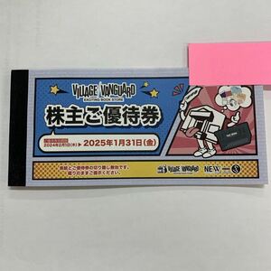 ヴィレッジヴァンガード 株主優待券 12000円分