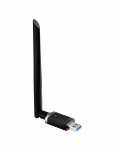 WiFi 無線LAN 子機 1300Mbps USB3.0 WIFIアダプター デュアルバンド 5G/2.4G 802.11 AC 高速通信5dBi 360°回転アンテナ