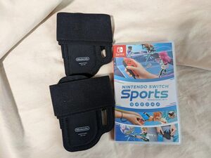 Nintendo Switch Sports レッグバンド2個付き 箱無し