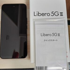 Libero5GⅢ SIMロック解除済　ブラック　中古品