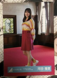 日向坂46 河田陽菜 飛行機雲ができる理由 MVスタイリング衣装 ヒキ 生写真