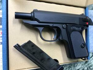 [ beautiful goods ] Maruzen warusa-PPK black model gas blowback 