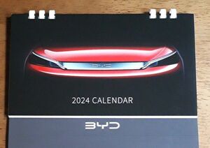 BYD 2024年　CALENDAR 卓上カレンダー