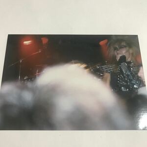 【非売品】X JAPAN インディーズ時代 写真 プロマイド ブロマイド YOSHIKI Toshl hide xjapan エックス ジャパメタ 宇高光 高井寿 1