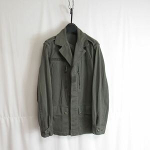 80s FRENCH ARMY M-64 ミリタリー ジャケット ブルゾン Sサイズ フランス軍 フライトジャケット メンズ ユニセックス VINTAGE ユーロ