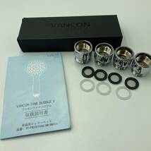 【未検品】VANCON FINE BUBBLE V バンコン シャワーヘッド/Y21424-S2_画像2