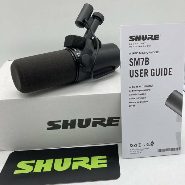 【未検品】SHURE シュア ダイナミックマイク SM7B /Y21649-S1