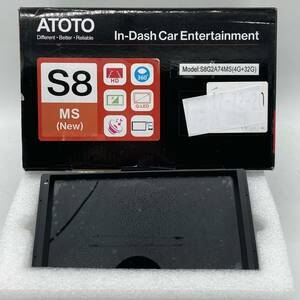 【未検品】ATOTOT S8 Android カーナビ ディスプレイオーディオ (4G+32G) S8G2A74MS /Y21679-R2