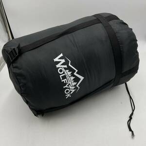 wolfyok outdoors (ウルフヨックアウトドアーズ) 寝袋 封筒型 オールシーズン 2.2Kg /Y21907-K3