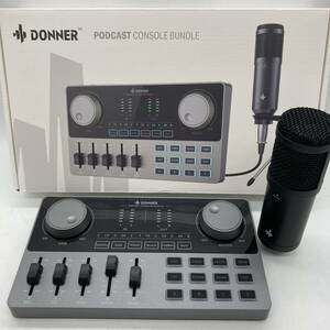 [ with translation ]Donner audio interface audio mixer Mike set Podcard /Y22024-R2