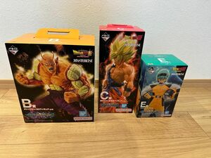 一番くじドラゴンボールフィギュア 孫悟空 ブルマ オレンジピッコロ C賞 B賞 E賞 未開封