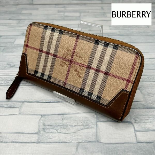 Burberry バーバリー　長財布　ラウンドファスナー財布　40259