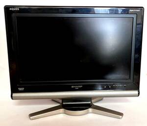 ジャンク品 2007年製　SHARP シャープ AQUOS(アクオス)20型 液晶 テレビ AQUOS LC-20D10