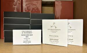 { free shipping } sierra ton hotel amenity giru Chris to&so-mz soap 30g×11 * unused * #GILCHRIST&SOAMES # Mario to# oak 