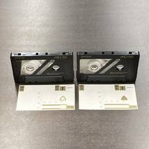 1965BT デノン MD 50 60分 メタル 2本 カセットテープ/Two DENON MD 50 60 Type IV Metal Position Audio Cassette_画像2