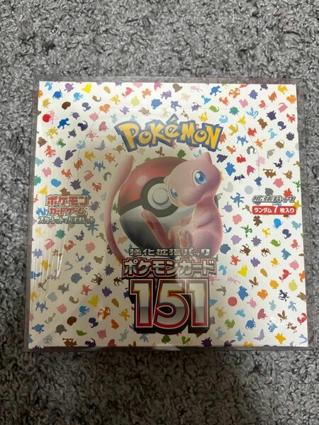 ポケモンカード151 シュリンク付き1box