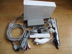 Wii body complete set ver.3.1J box attaching used 