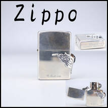 【秀】ZB377 ジッポー 【Zippo】 オイルライター 宝石象嵌／未使用極美品！ｒ_画像1