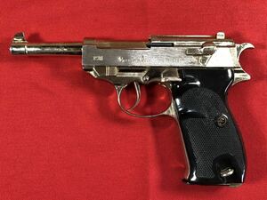 ◆◇【希少!当時物 未発火】マルシン ワルサーP38 SMG 金属製 モデルガン タニオアクション 重量911g 美品◇◆