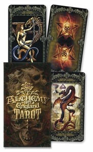 「Alchemy 1977 england tarot/アルケミー 1977 イングランドタロット」タロットカード　FIRE＿SALE　M-10　OVR