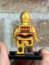 【C-3PO　＃スター・ウォーズ　レゴ風/LEGO風　カスタム ミニフィギュア】　FIRE＿SALE　管理番号FG1 M-15_画像2