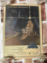 【スター・ウォーズ エピソード4　新たなる希望　ポスター】　　クラフト紙製　FIRE＿SALE　管理番号FG1 M-15_画像1