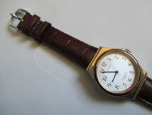 シチズン CITIZEN メンズ 腕時計 T4-G02638 SS ゴールド アナログ クォーツ レトロウォッチ_画像3