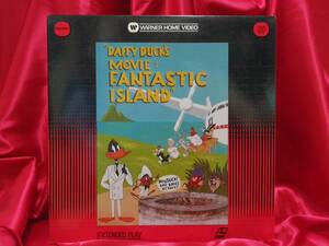  Looney Tunes [Looney Tunes/DAFFY DUCK'S MOVIE/FANTASTIC ISLAND] foreign record laser disk LD