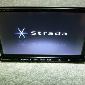 新品フィルムアンテナ付 Panasonic Strada CN-AS300D 地図 2014年 メモリーナビ フルセグTV、DVD、CD、SD、USB、BT 動確済の画像2
