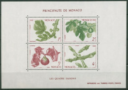 モナコ公国『いちじくの木の四季(小型)』１９８３年１１月９日発行 (未使用切手)