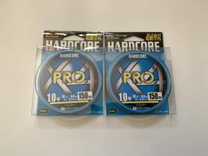  Duel [ hard core X4 PRO 1.0 number 150m yellow ]2 piece set 