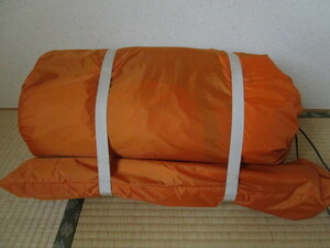 ☆中古 モンベル　クロノスキャビン３型　オレンジ　mont-bell　Chronos Cabin 3