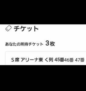 ディズニーオンアイス 神戸 8月31日 10時 アリーナ Ｓ席チケット