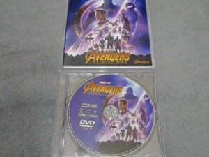 DVD アベンジャーズ インフィニティ・ウォー ※ディスクのみ 国内正規品 セル版 マーベル アイアンマン スパイダーマン