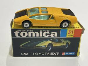 トミカ No.31 トヨタ EX7 TOYOTA tomica JAPAN TOMY【箱の裏に落書きあり】