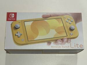 1739 新品未開封 Nintendo Switch Lite イエロー HDH-S-YAZAA 任天堂 ニンテンドースイッチライト 