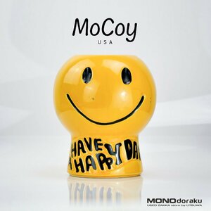 スマイリーフェイス クッキージャー マッコイ SMILEY FACE Cookie Jar McCOY USA 1970年代 (2)