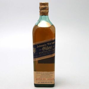 PF387. 未開栓古酒 ジョニーウォーカー オールデスト ブルーラベル Johnnie Walker Oldest ブレンド スコッチ ウイスキー 750ml 43度