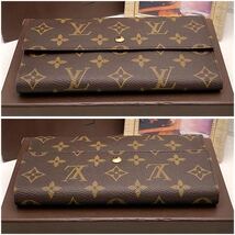 ルイヴィトン ポルトフォイユ インターナショナル 三つ折り長財布 モノグラム VUITTON ウォレット _画像10