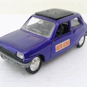 norev RENAULT 5 ルノー サンク AUTO-ECOLE 欠品 箱無 1/43 フランス製 メタルノレブ ロレの画像1