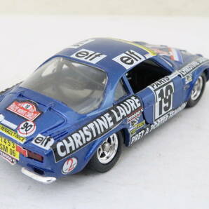 solido C.B.COM ALPINE RENAULT A110 CHRISTINE LAURE #19 アルピーヌルノー 箱無 1/43 フランス製 ロレの画像2