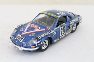 solido C.B.COM ALPINE RENAULT A110 CHRISTINE LAURE #19 alpine Renault box less 1/43 France made rore