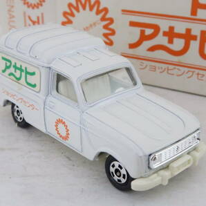 トミカ RENAULT 4 ルノー キャトル アサヒショッピングセンター 箱付 日本製 TOMICA ヨコの画像3