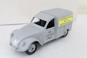 CITROEN 2CV CLUB DINKY FRANCE Citroen Dinky to- salted salmon roe b box attaching 1/43i Nico 