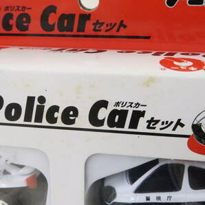 / チョロQ Police Car セット CELICA VITZ LAND CRUISER セリカ ランクル 4台セット パトカー ハコの画像5