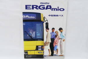  catalog 1999 year ISUZU ERGA mio Isuzu L ga medium sized shuttle bus A4 stamp 40.inare