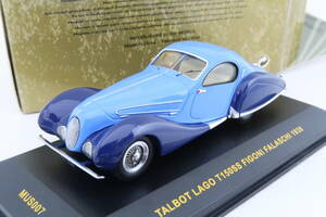 ixo museum TALBOT LAGO T150SS FIGONI タルボ ラーゴ フィゴニ 箱付 1/43 ニイコ