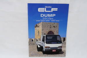  catalog ISUZU ELF DUMP 2.0-3.5ton 2WD/4WD dump Isuzu Elf A4 stamp 48.1999 year nirere