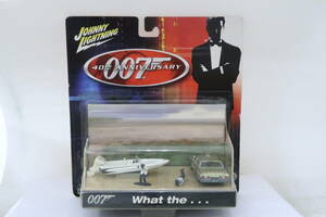 JOHNNY LIGHTNING 007 JAMES BOND ジェームスボンド劇中車 パトカー+ボート 未開封 1/64 イナレ