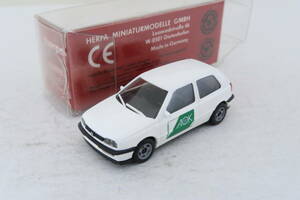 herpa VW Volkswagen Golf GL AOK Volkswagen Golf box attaching west Germany made HO scale ire